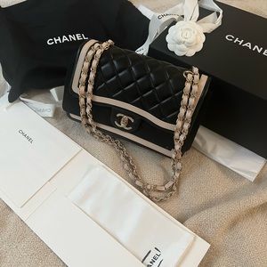 Classic single flap Chanel small bag